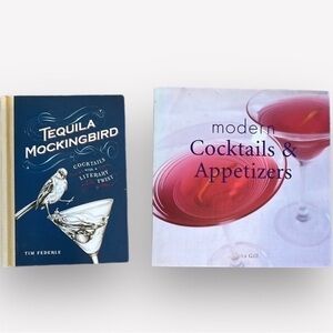 🪻2 cocktail & appetizers recipe cookbooks Tequila Mockingbird & Modern Cocktails